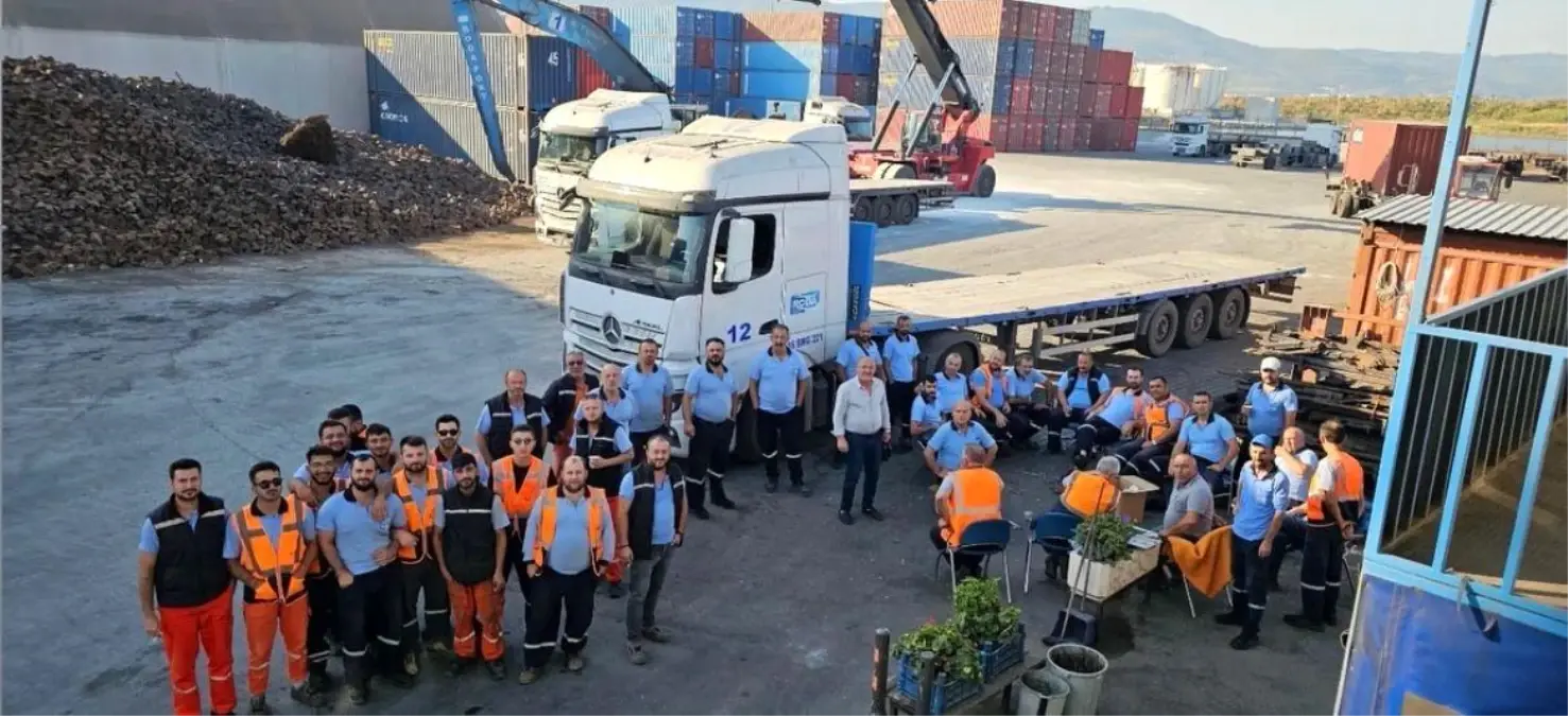 Gemlik Roda Port’ta İşçiler Eylemde