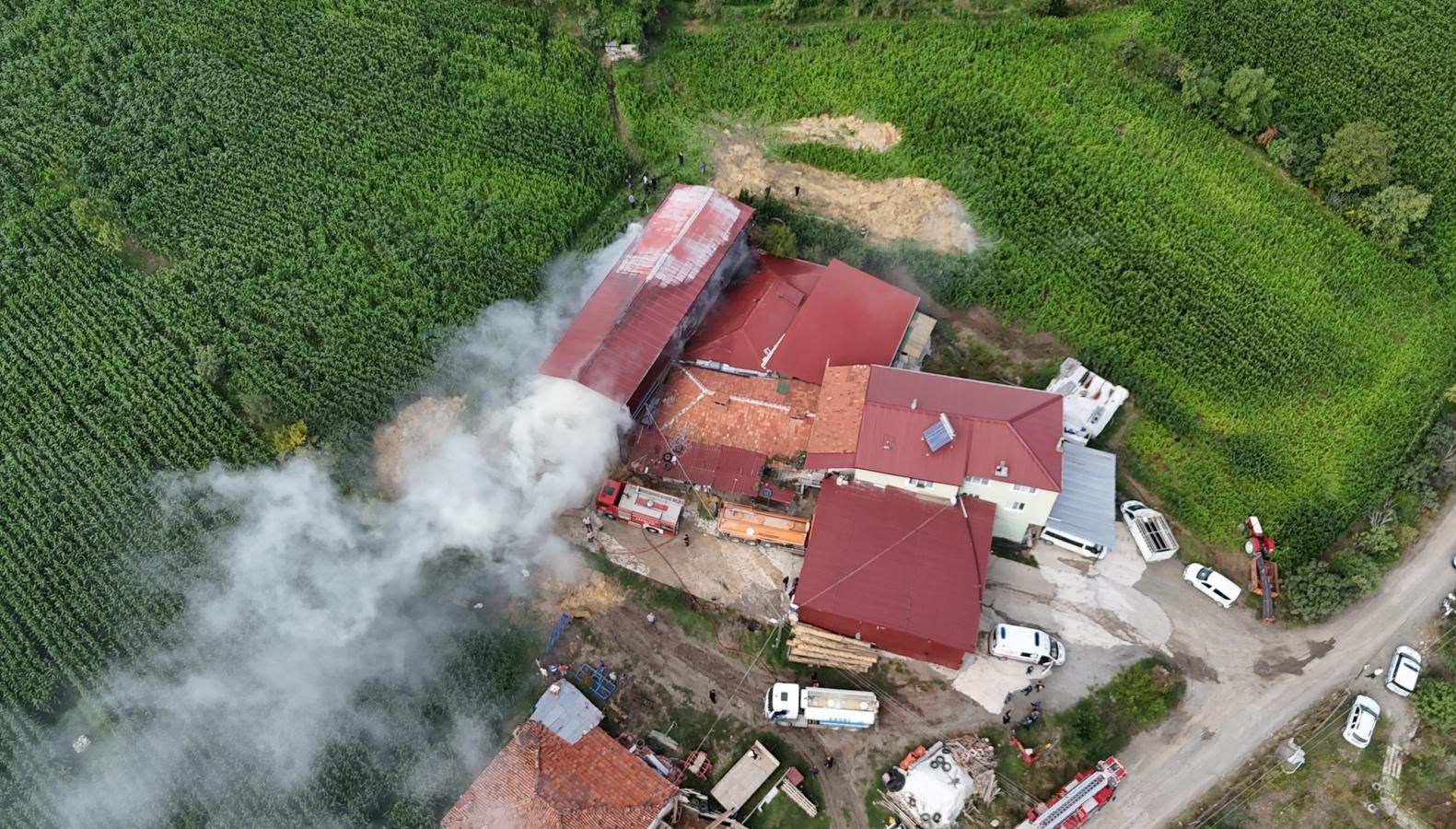 samsunda samanlik yanginda hasar gordu qAySOkzq