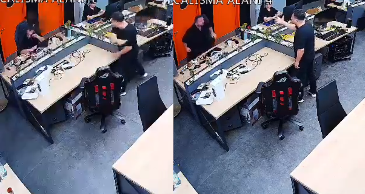 sirkette mobbing siddete dondu video cikinca patronozurdiledi i3yVfWiN